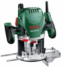 Bosch POF 1400 ACE    HORNÍ FRÉZKA V KUFRU tto 1.400W, 11.000 – 28.000 ot/min, 6 mm/ 8 mm 1/4", 55mm/zdvih 060326C820