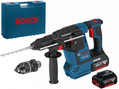 Bosch GBH 18 V-26F  VRTACÍ KLADIVO (2x6,0Ah, GAL1880CV,  kufr) 0611910003