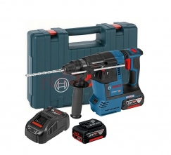 Bosch GBH 18V-26 VRTACÍ KLADIVO (2x6,0Ah, GAL1880CV, kufr) tto 0611909003