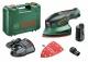 Bosch PSM EasySander 12  MULTIBRUSKA (2 x PBA12V/2.5Ah, AL1115CV, kufr) 060397690A