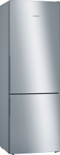 Bosch KGE 49AICA CHLADNIČKA  šířka 70cm, 201 cm, chlad. 301 l, mraz. 111 l, E-label C, NEREZ s povrchem EasyClean KGE49AICA