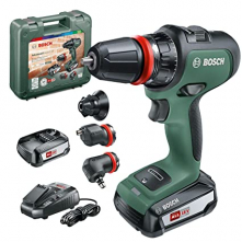 Bosch AdvancedImpact 18 Set PŘÍKLEPOVÝ ŠROUBOVÁK (2x2,5Ah, AL1830CV, kufr) 06039B5103