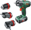 Bosch PSB AdvancedImpact 18 QuickSnap PŘÍKLEPOVÝ ŠROUBOVÁK (1x2,5Ah, AL1815CV, kufr) 06039A3400