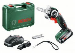 Bosch AdvancedCut 18 NanoBlade  AKU ŘETĚZOVÁ PILA  (1 x PBA18V/2.5Ah, AL1830CV, kufr) 06033D5101