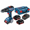 Bosch GSB 18 V-50 VRTACÍ ŠROUBOVÁK bezuhlíkový  (2x5,0Ah, GAL1880CV, L-Boxx 136) 06019H5101