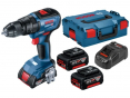 Bosch GSR 18 V-50 VRTACÍ ŠROUBOVÁK bezuhlíkový  (2x5,0Ah, GAL1880CV, L-Boxx 136) 06019H5001