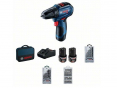 Bosch GSR 12V-30 VRTACÍ ŠROUBOVÁK (2x2,0Ah, GAL1240V, taška, příslušenství) 06019G9001