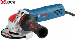 Bosch GWX 9-125S  X-LOCK ÚHLOVÁ BRUSKA S REGULACÍ OTÁČEK 900W/125MM  06017B2000