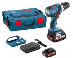 Bosch GSR 18 V-EC + GAL 1830i  VRTACÍ ŠROUBOVÁK s nabíječkou Wireless(2x2,0Ah, L-Boxx) DVZ 06019D6105