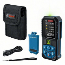 Bosch GLM 50-27 CG LASEROVÝ DÁLKOMĚR 0,05-50m,  Li-Ion akumulátor, Bluetooth, zelený paprsek, 0601072U01
