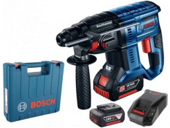 Bosch GBH 180 Li  VRTACÍ KLADIVO (2x4,0Ah, GAL 18V-40, kufr)  0611911121